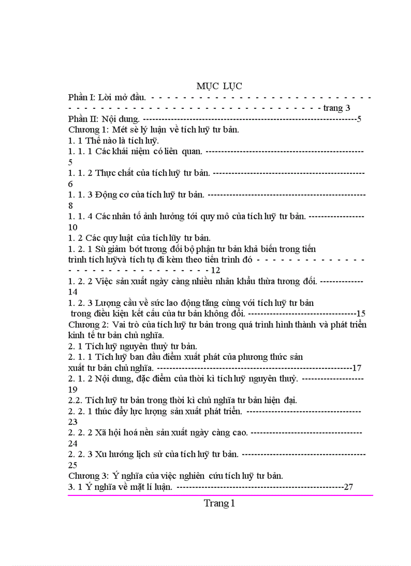 image for page Vai trò của tích luỹ tư bản trong quá trình hình thành và phát triển kinh tế tư bản chủ nghĩa 1