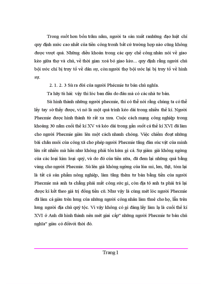 image for page Vai trò của tích luỹ tư bản trong quá trình hình thành và phát triển kinh tế tư bản chủ nghĩa 1