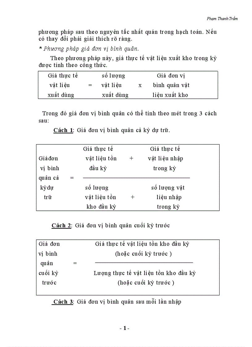 image for page Hạch toán kế toán vật liệu tại Công ty TNHH Bảo Yến 1