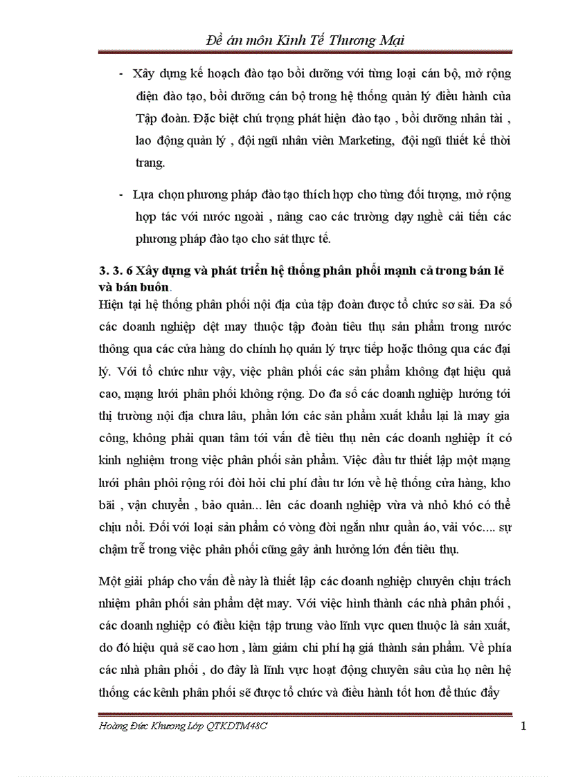 image for page Phát triển thị trường nội địa của Tập Đoàn Dệt May Việt Nam Vinatex