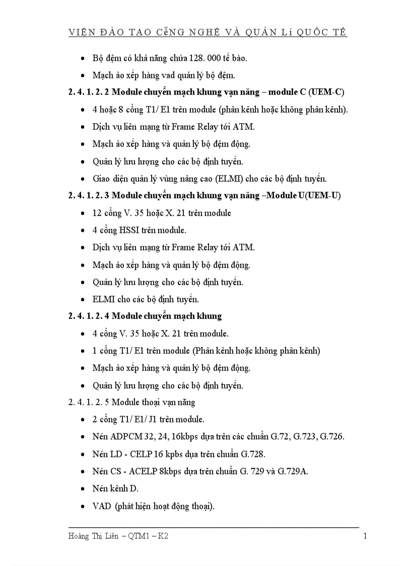 image for page Một số mô hình mạng đường trục ứng dụng công nghệ ATM