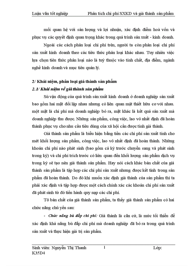 image for page Phân tích tình hình thực hiện chi phí sản xuất kinh doanh và giá thành sản phẩm và các biện pháp góp phần tiết kiệm chi phí tại Công ty giầy Thăng Long