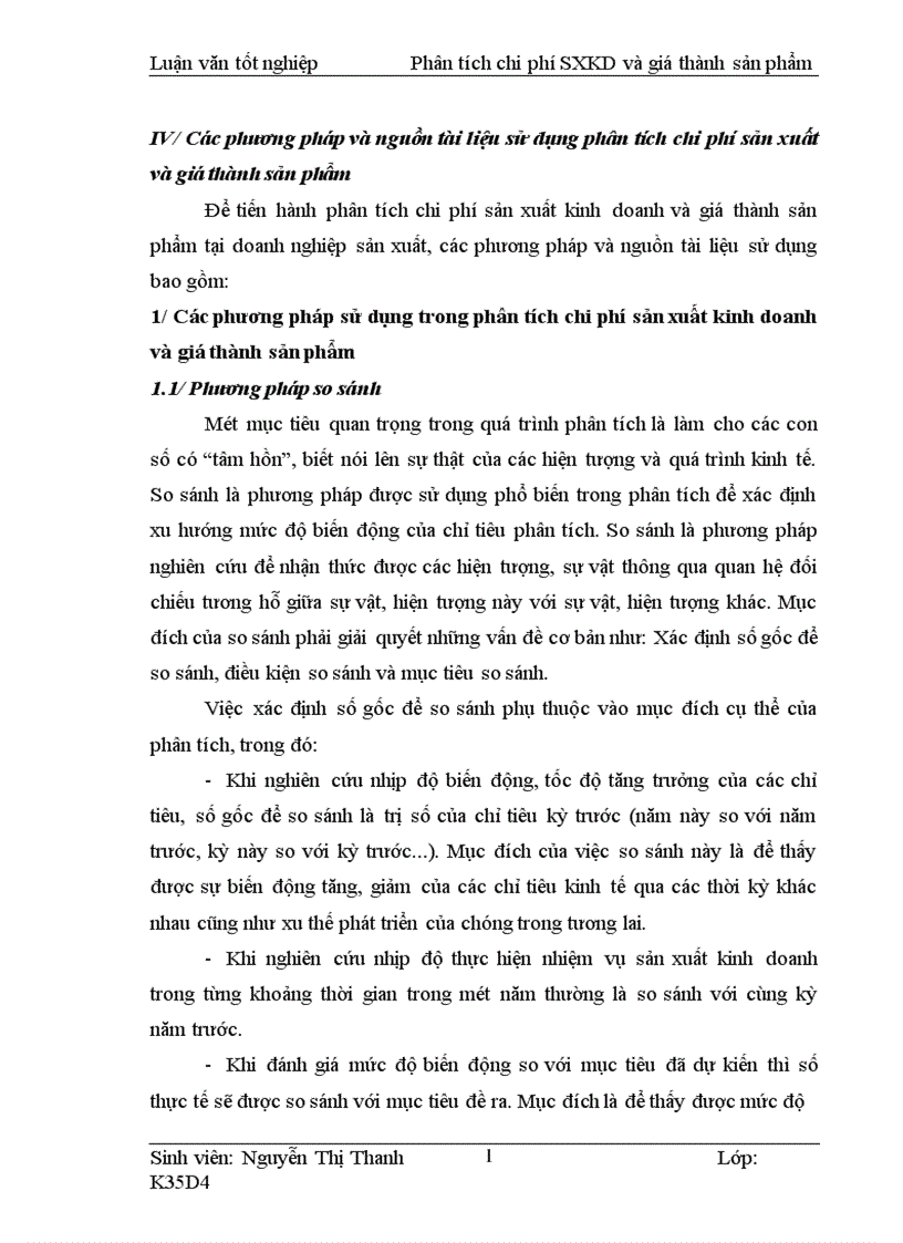 image for page Phân tích tình hình thực hiện chi phí sản xuất kinh doanh và giá thành sản phẩm và các biện pháp góp phần tiết kiệm chi phí tại Công ty giầy Thăng Long