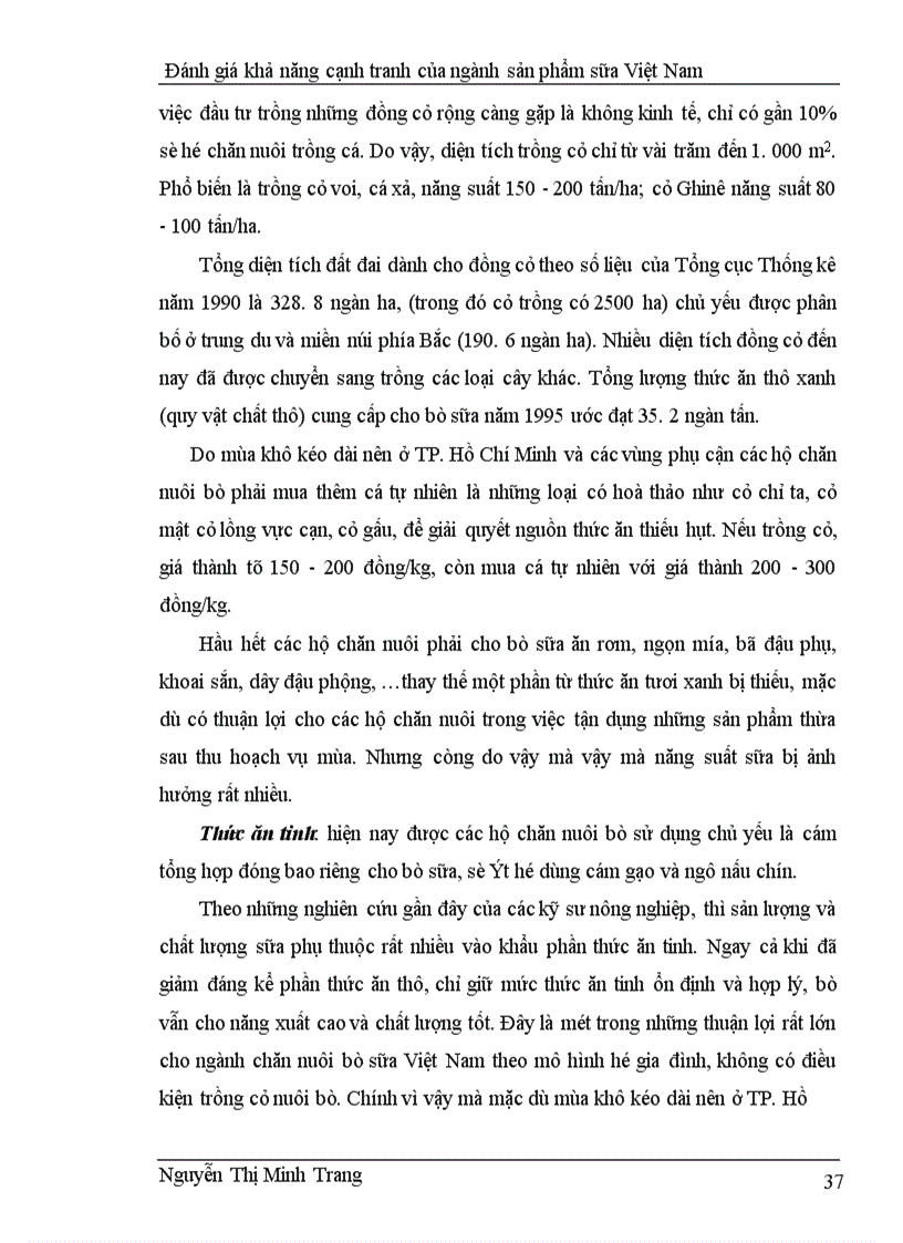 image for page Đánh giá khả năng cạnh tranh của ngành sản phẩm sữa Việt Nam