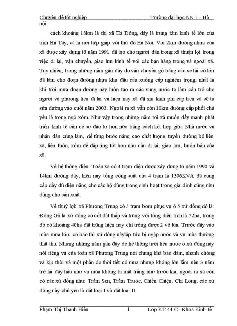 image for page Một số giải pháp chủ yếu nâng cao thu nhập cho hộ nông dân xã Phương Trung huyện Thanh oai tỉnh Hà Tây