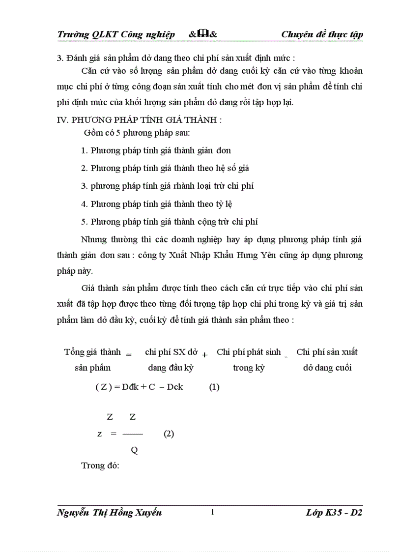 image for page Kế toán tập hợp chi phí sản xuất và tính giá thành sản phẩm 1