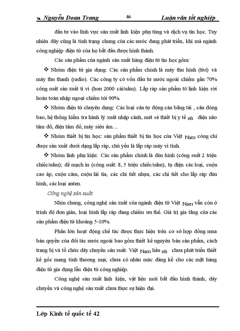 image for page Chuyển giao công nghệ thông qua các dự án FDI Thực trạng và giải pháp