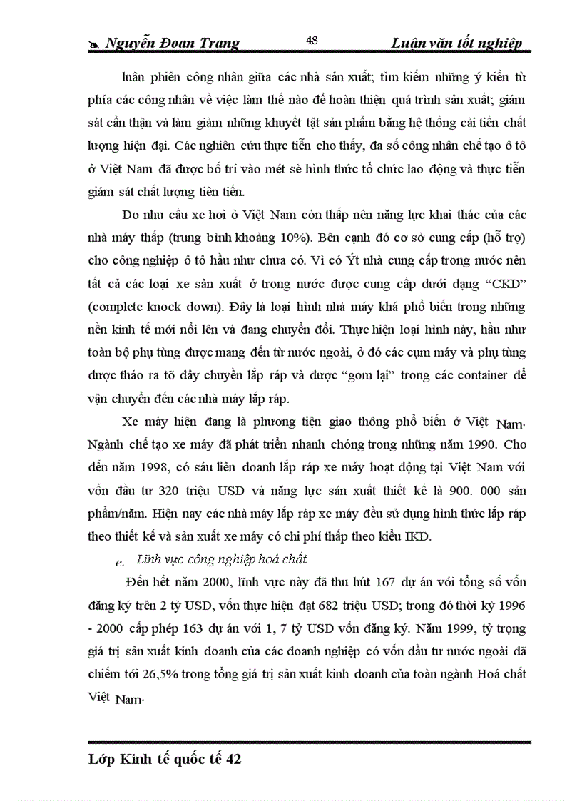 image for page Chuyển giao công nghệ thông qua các dự án FDI Thực trạng và giải pháp