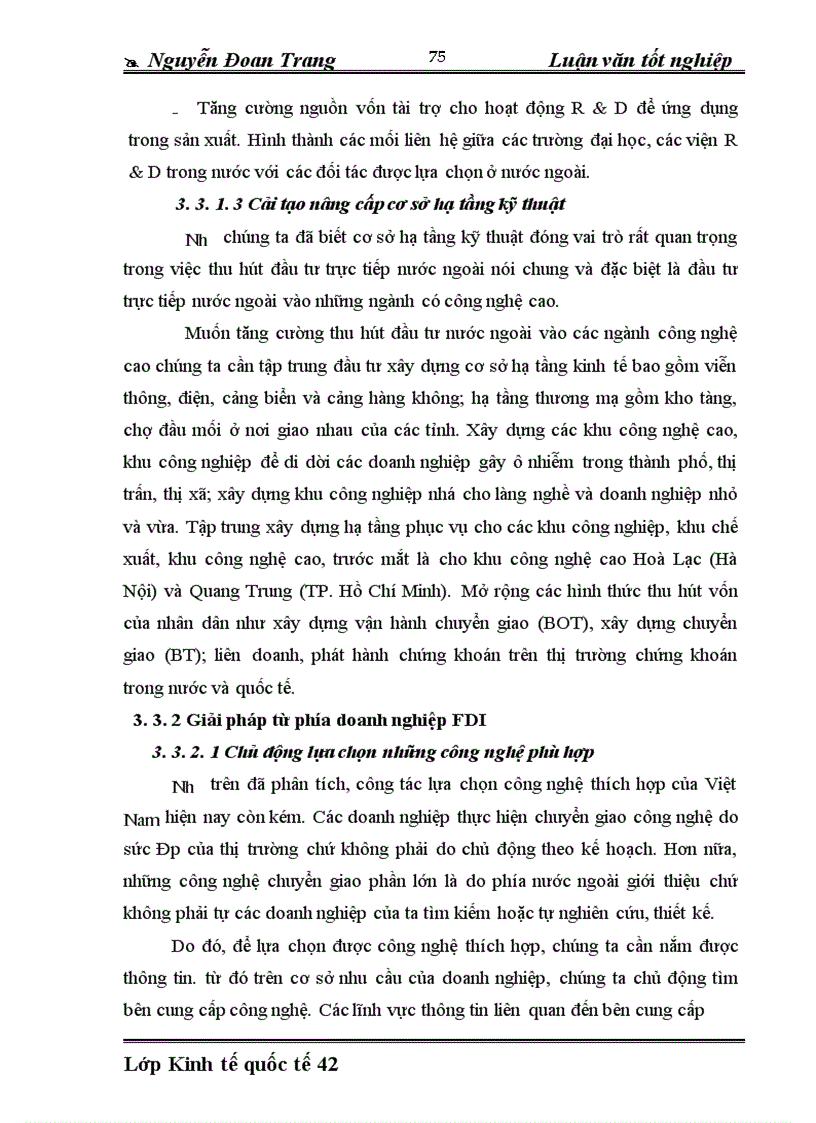 image for page Chuyển giao công nghệ thông qua các dự án FDI Thực trạng và giải pháp