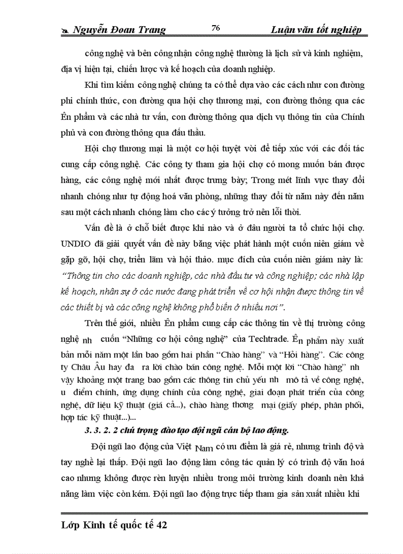 image for page Chuyển giao công nghệ thông qua các dự án FDI Thực trạng và giải pháp