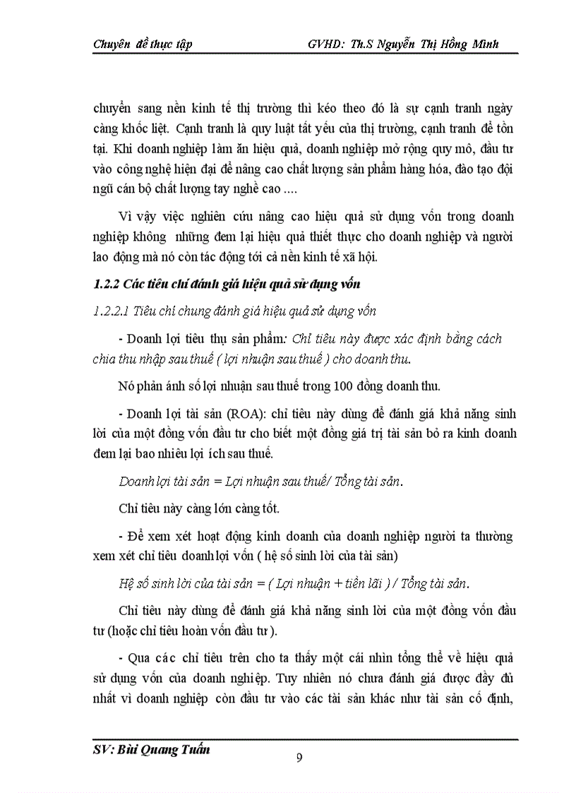 image for page Nâng cao hiệu quả sử dụng vốn kinh doanh ở Công ty cổ phần đầu tư công trình Hà Nội