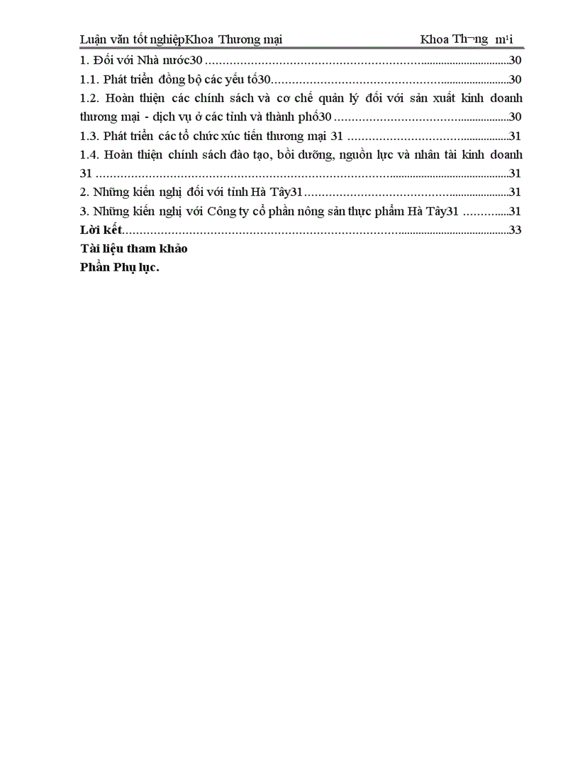 image for page Những giải pháp hoàn thiện công nghệ Marketing bán lẻ tại cửa hàng thực phẩm Hà Đông thuộc Công ty cổ phần nông sản thực phẩm Hà Tây 1