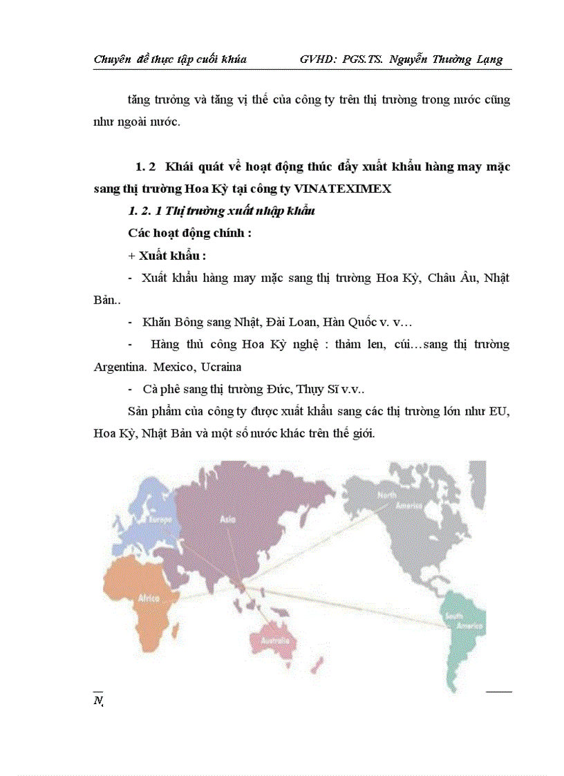 image for page Thúc đẩy xuất khẩu hàng may mặc sang thị trường Hoa Kỳ tại công ty VINATEXIMEX