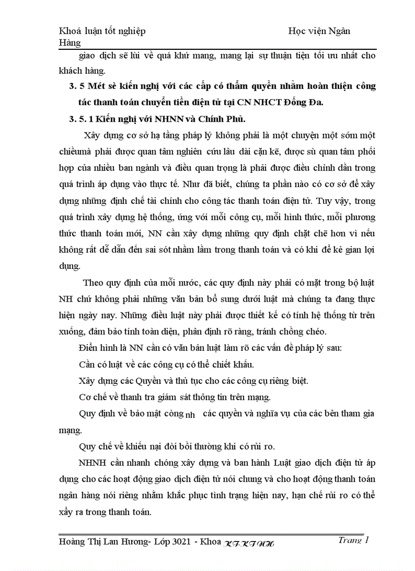 image for page Giải pháp nhằm nâng cao chất lượng công tác thanh toán chuyển tiền điện tử tại Chi nhánh Ngân hàng Công thương Đống Đa Hà Nội 1
