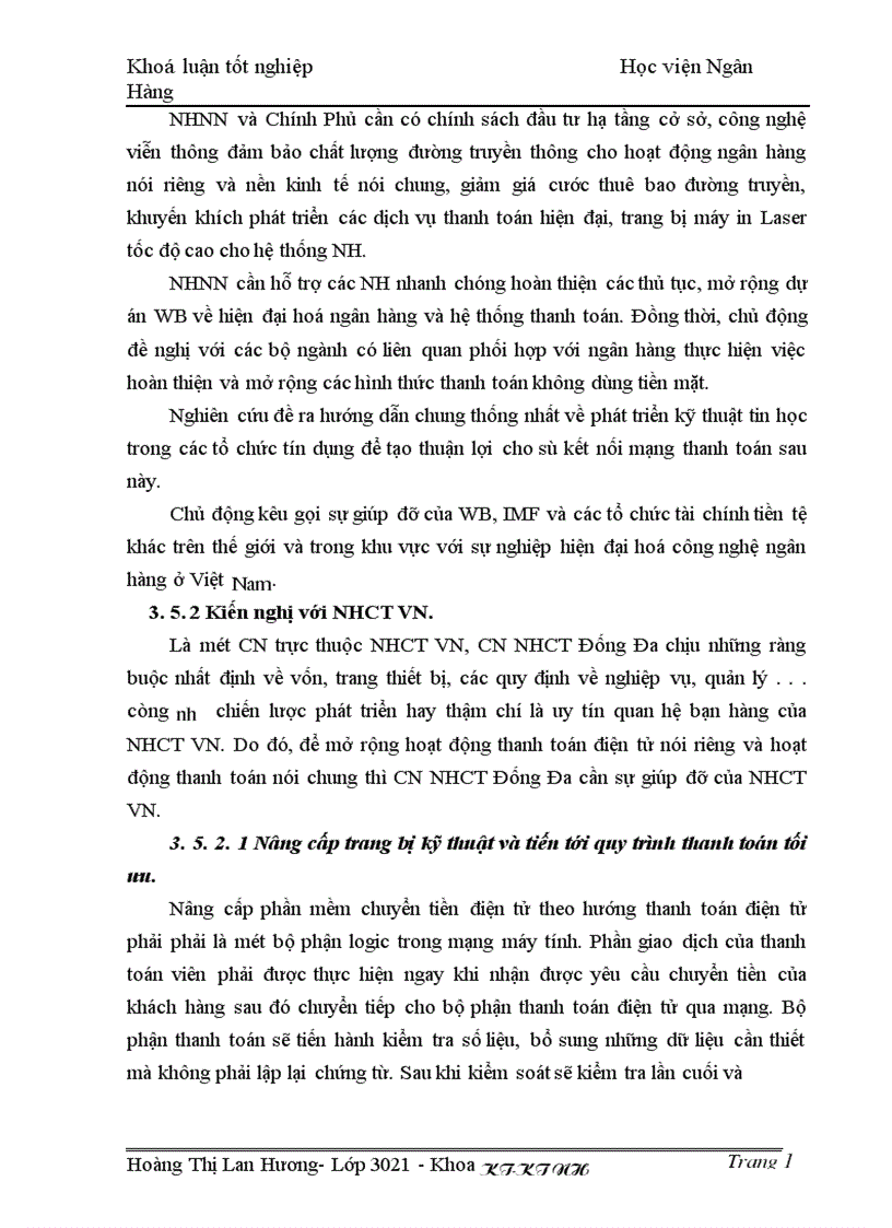 image for page Giải pháp nhằm nâng cao chất lượng công tác thanh toán chuyển tiền điện tử tại Chi nhánh Ngân hàng Công thương Đống Đa Hà Nội 1