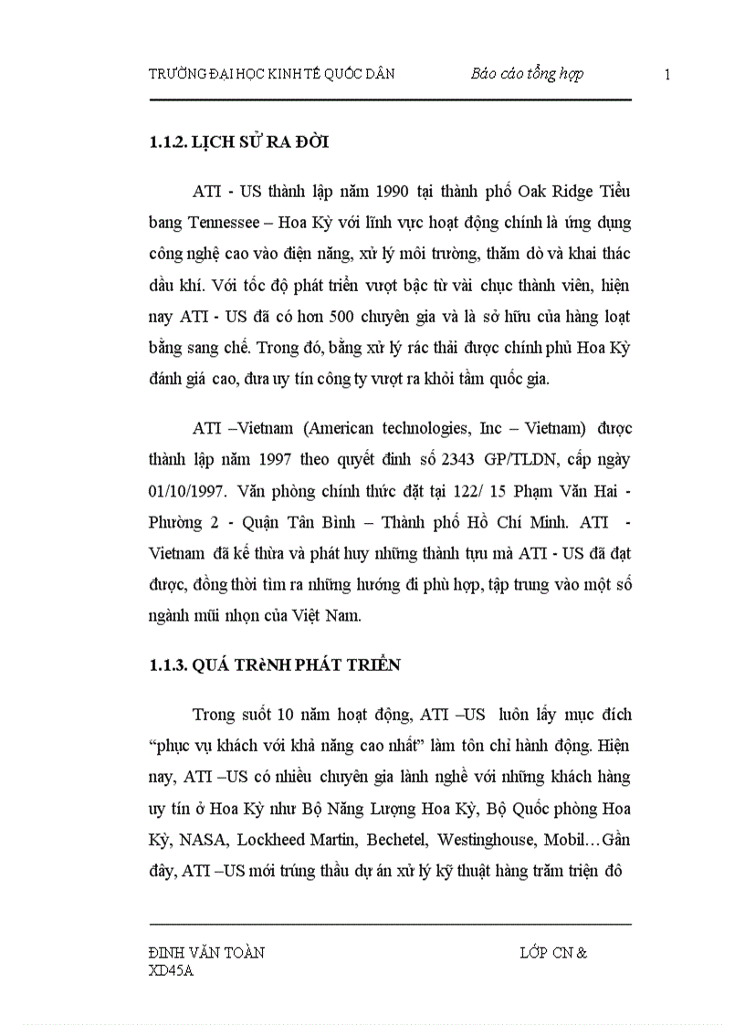 image for page Báo cáo thực tập tại Công ty trách nhiệm hữu hạn công nghệ Việt Mỹ