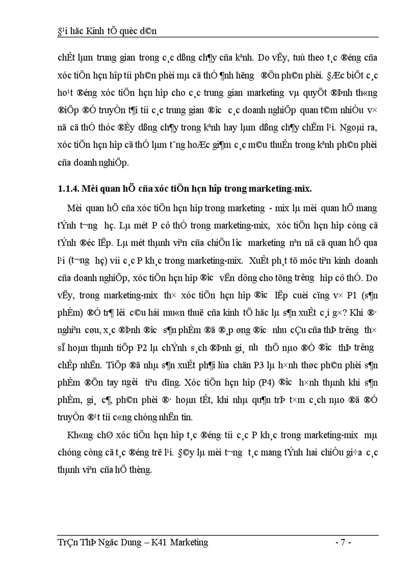 image for page Thực trạng thực hiện chính sách xúc tiến hỗn hợp của công ty nhựa cao cấp Hàng không