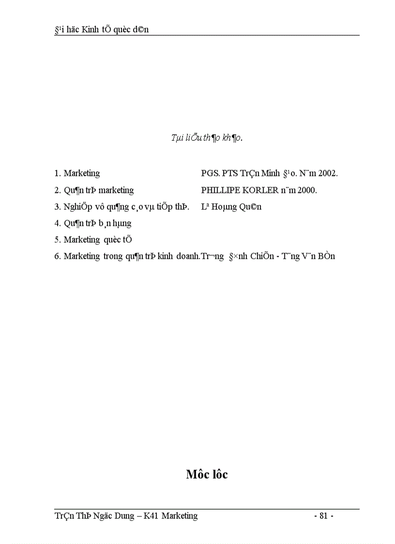 image for page Thực trạng thực hiện chính sách xúc tiến hỗn hợp của công ty nhựa cao cấp Hàng không