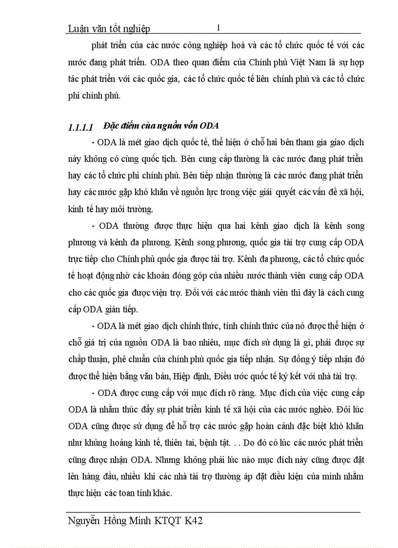 image for page Nguồn vốn hỗ trợ phát triển chính thức ODA của Pháp tại Việt Nam giai đoạn 1993 2003
