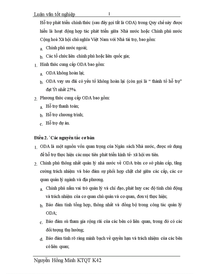 image for page Nguồn vốn hỗ trợ phát triển chính thức ODA của Pháp tại Việt Nam giai đoạn 1993 2003