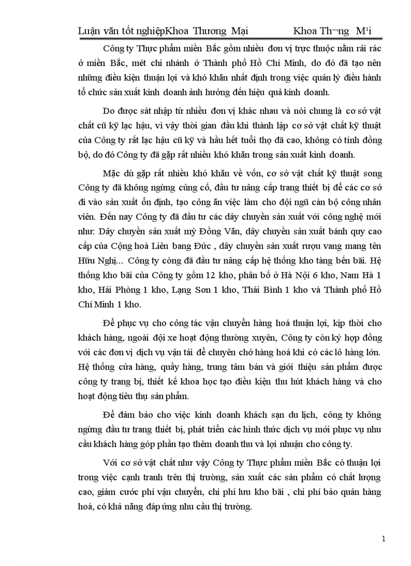 image for page Một số biện pháp đẩy mạnh hoạt động tiêu thụ sản phẩm ở công ty thực phẩm miền Bắc 1
