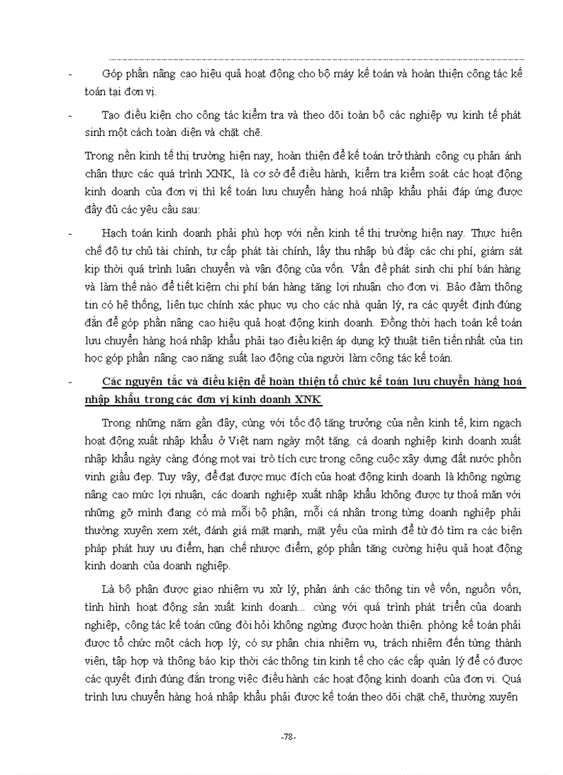 image for page phương hướng hoàn thiện quá trình hạch toán nghiệp vụ lưu chuyển hàng nhập khẩu ở công ty dịch vụ kỹ thuật và xuất nhập khẩu techsimex