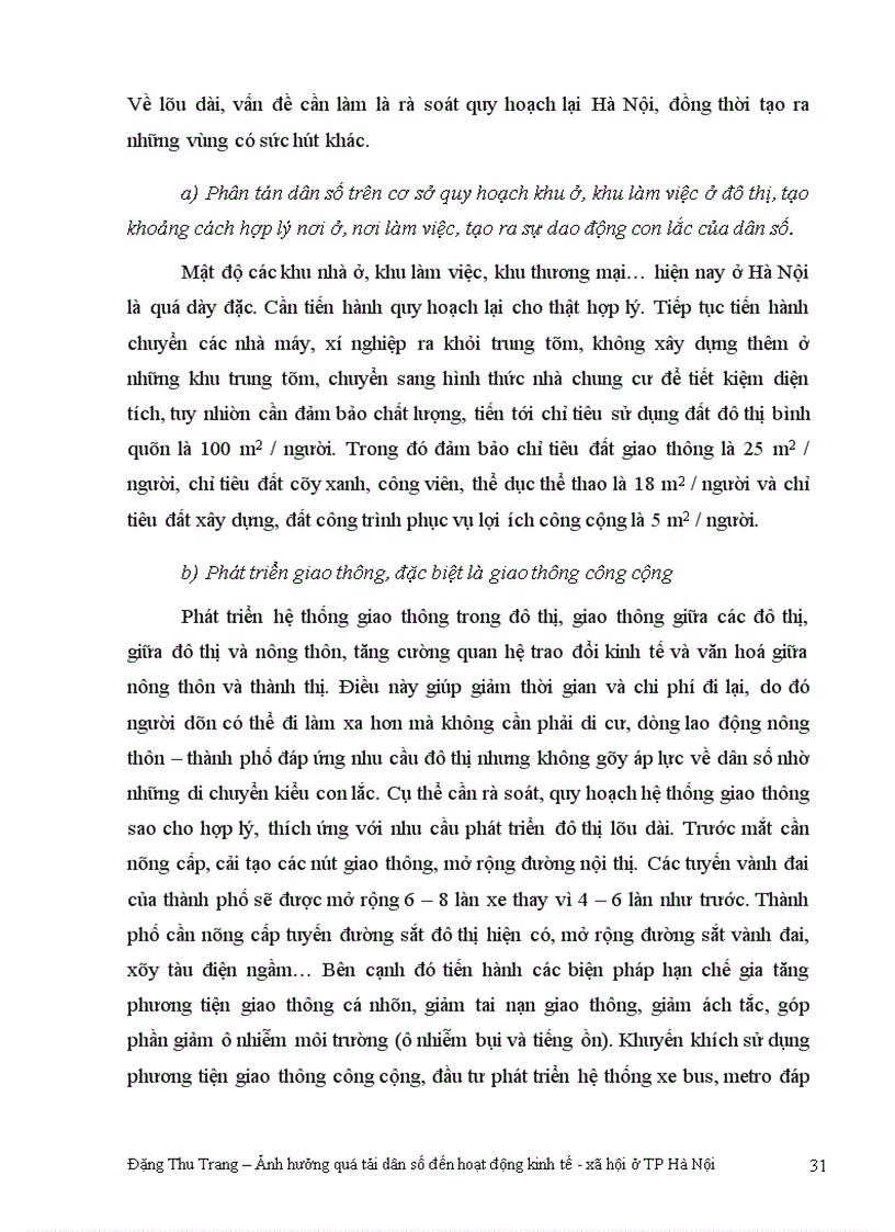 image for page Giải pháp hạn chế tăng dân số và khắc phục những ảnh hưởng của quá tải dân số