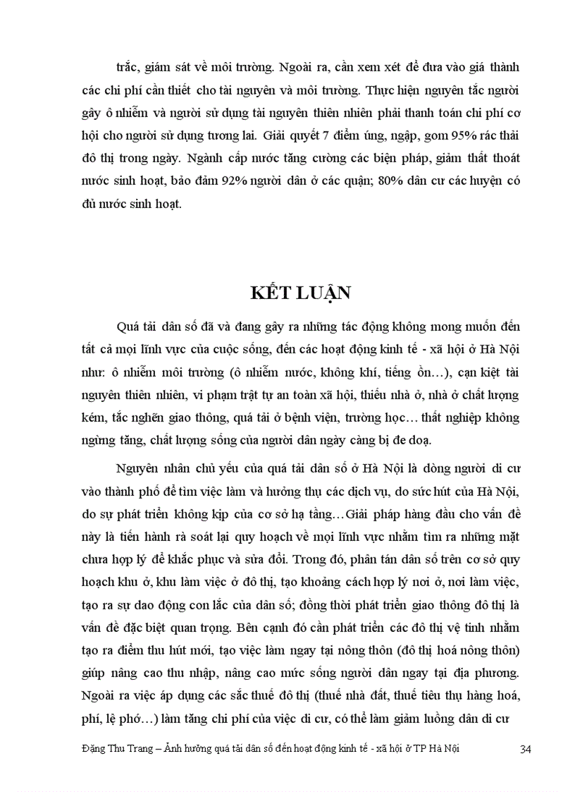 image for page Giải pháp hạn chế tăng dân số và khắc phục những ảnh hưởng của quá tải dân số