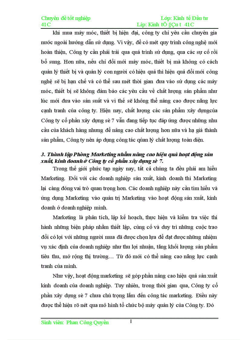 image for page Đầu tư nhằm nâng cao năng lực cạnh tranh của Công ty cổ phần xây dựng số 7 1