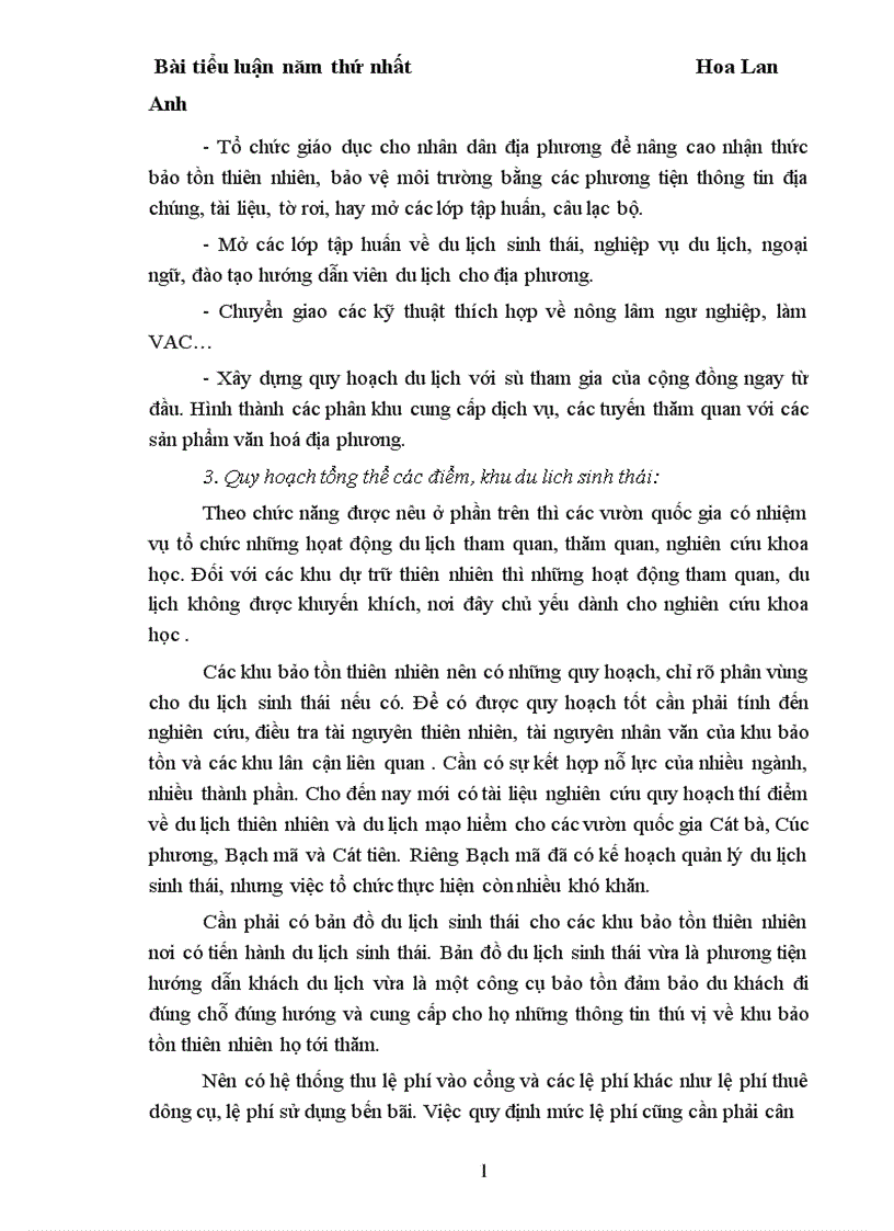 image for page Thực trạng phát triển du lịch sinh thái ở Việt Nam 1