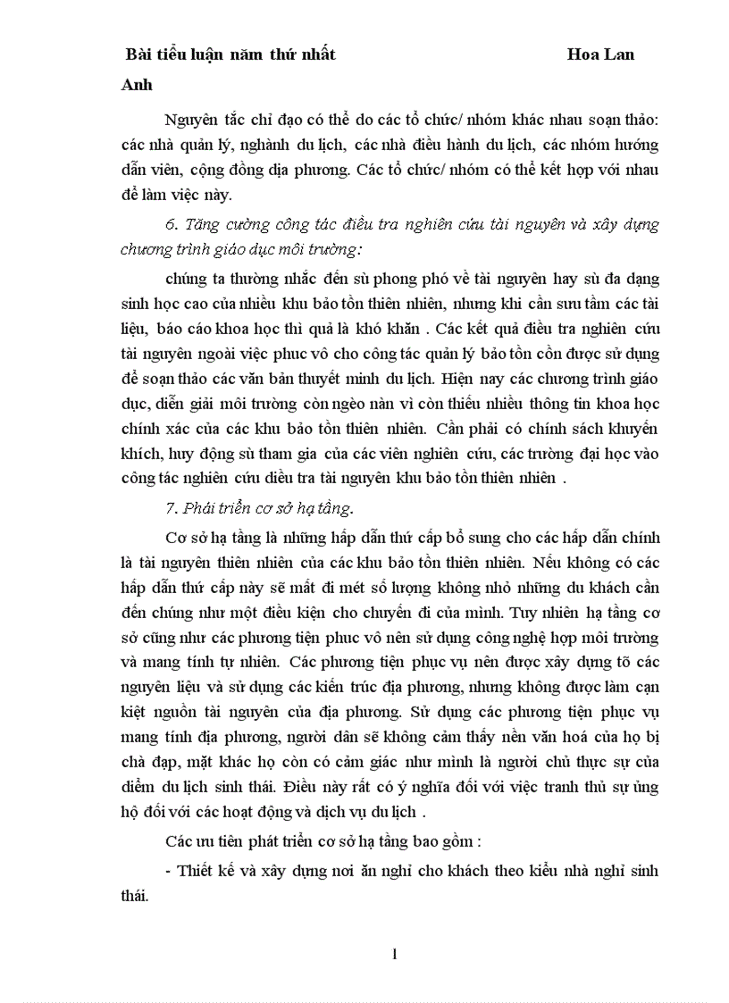 image for page Thực trạng phát triển du lịch sinh thái ở Việt Nam 1