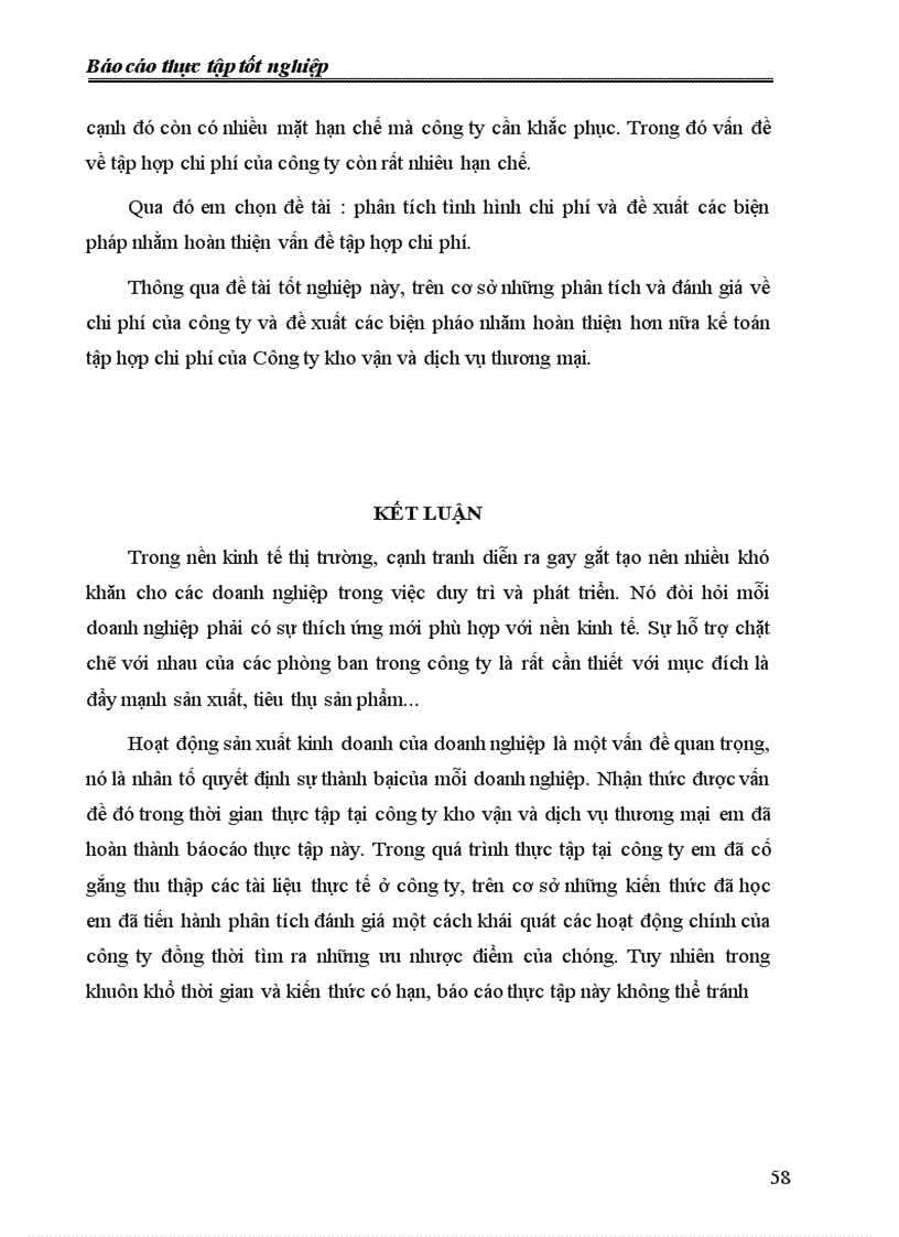image for page phân tích tình hình chi phí và đề xuất các biện pháp nhằm hoàn thiện vấn đề tập hợp chi phí