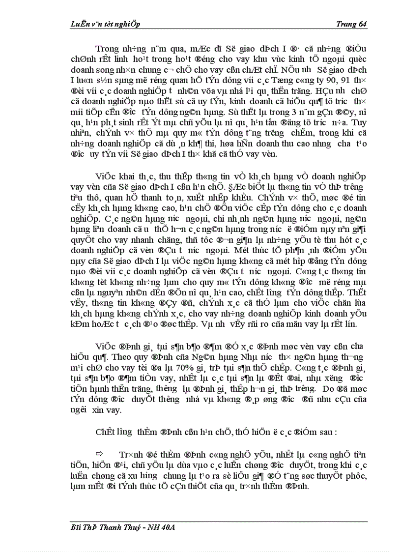 image for page Giải pháp mở rộng và nâng cao chất lượng tín dụng đối với khu vực kinh tế ngoài quốc doanh tại Sở Giao dịch I Ngân hàng Công thương Việt Nam