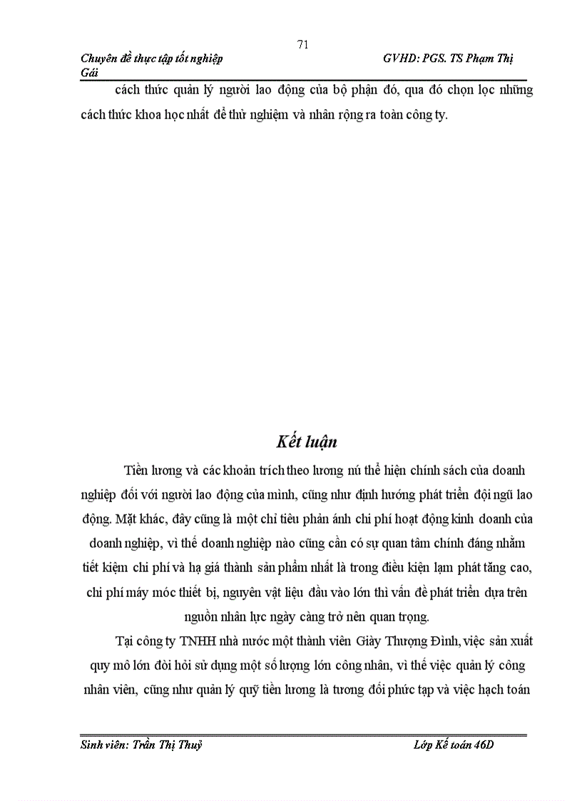 image for page Hoàn thiện công tác kế toán tiền lương và các khoản trích theo lương tại công ty Giày Thượng Đình