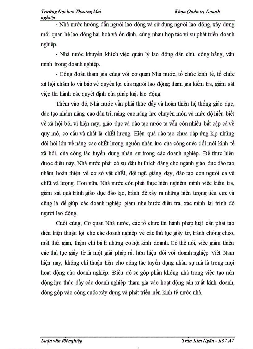 image for page Nâng cao chất lượng công tác tuyển dụng phóng viên ở Toà soạn báo Hà nội mới