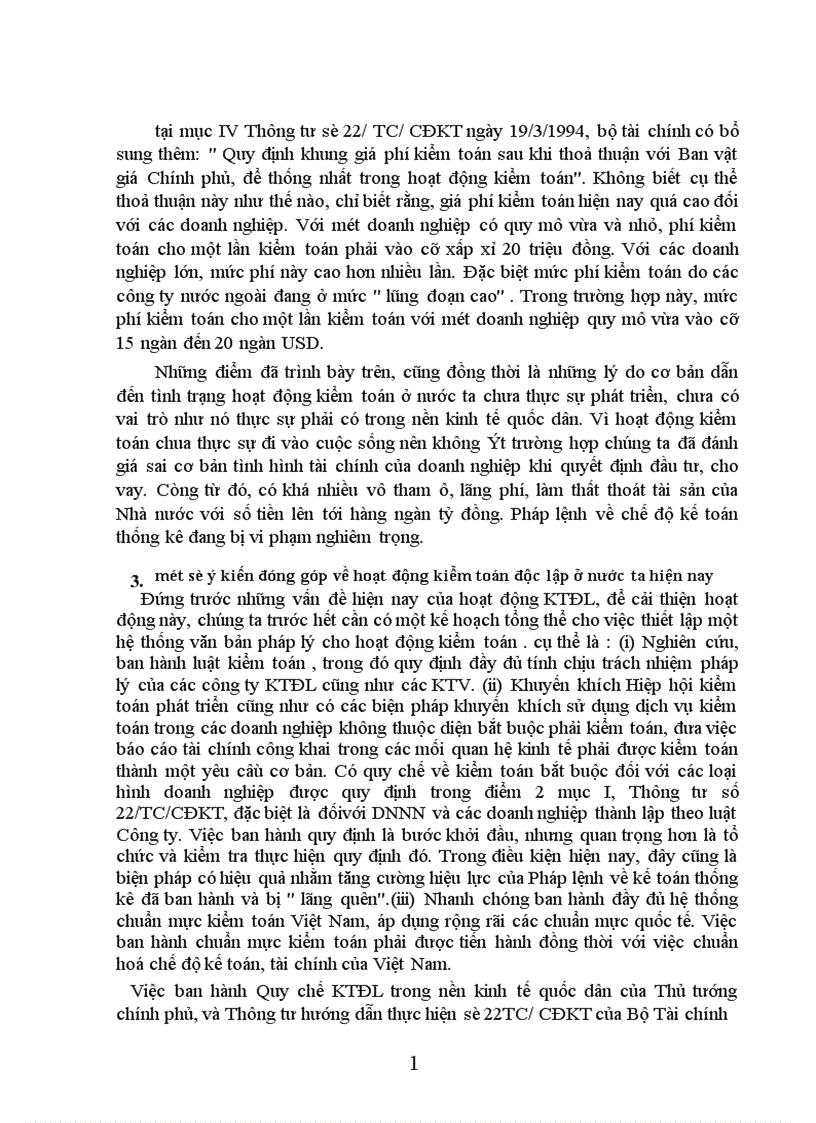 image for page Thực trạng và một số ý kiến đóng góp về hoạt động kiểm toán độc lập ở Việt Nam 1