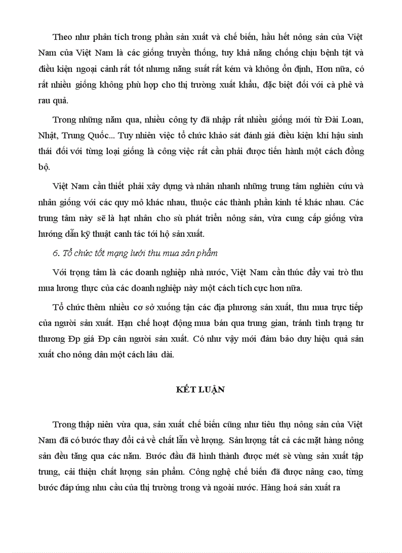 image for page Thực trạng hoạt động và một số giải pháp góp phần đẩy mạnh xuất khẩu hàng nông sản