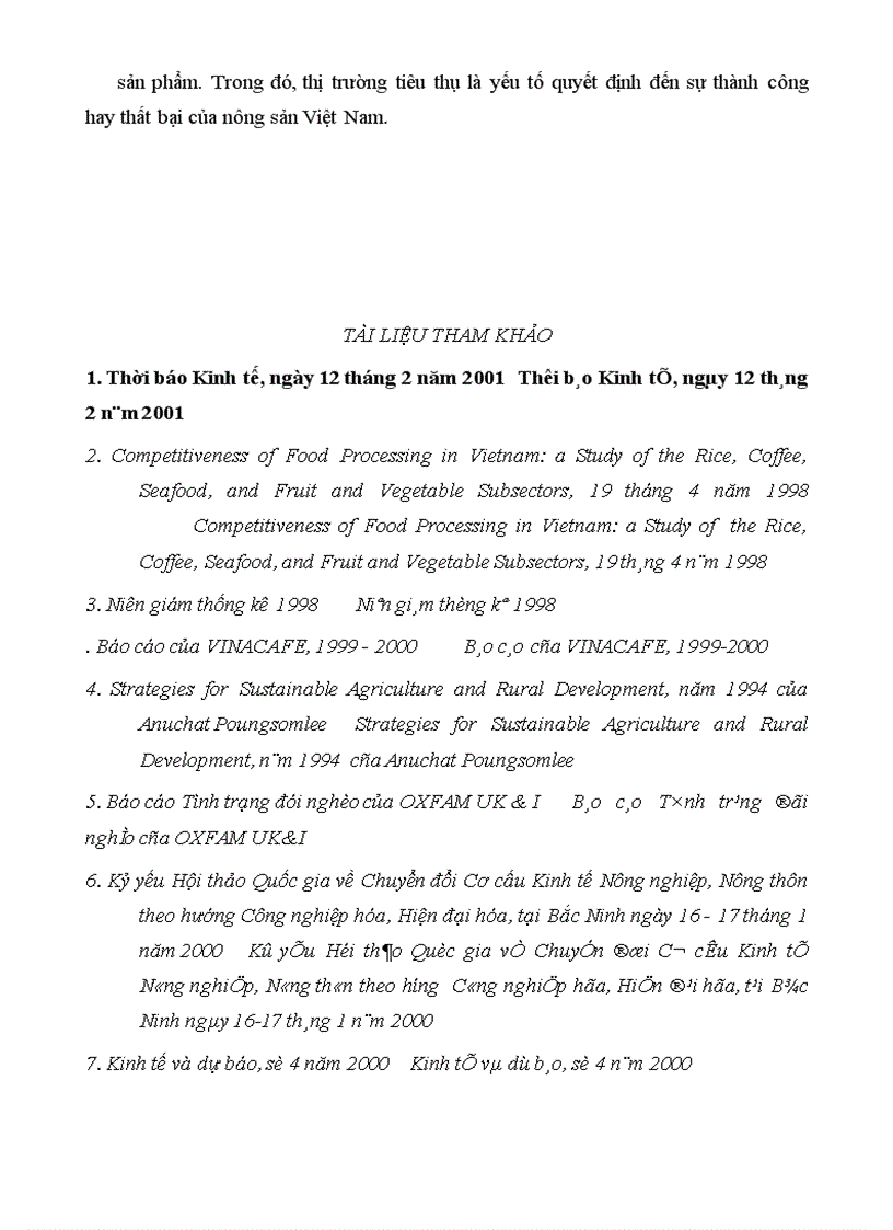 image for page Thực trạng hoạt động và một số giải pháp góp phần đẩy mạnh xuất khẩu hàng nông sản