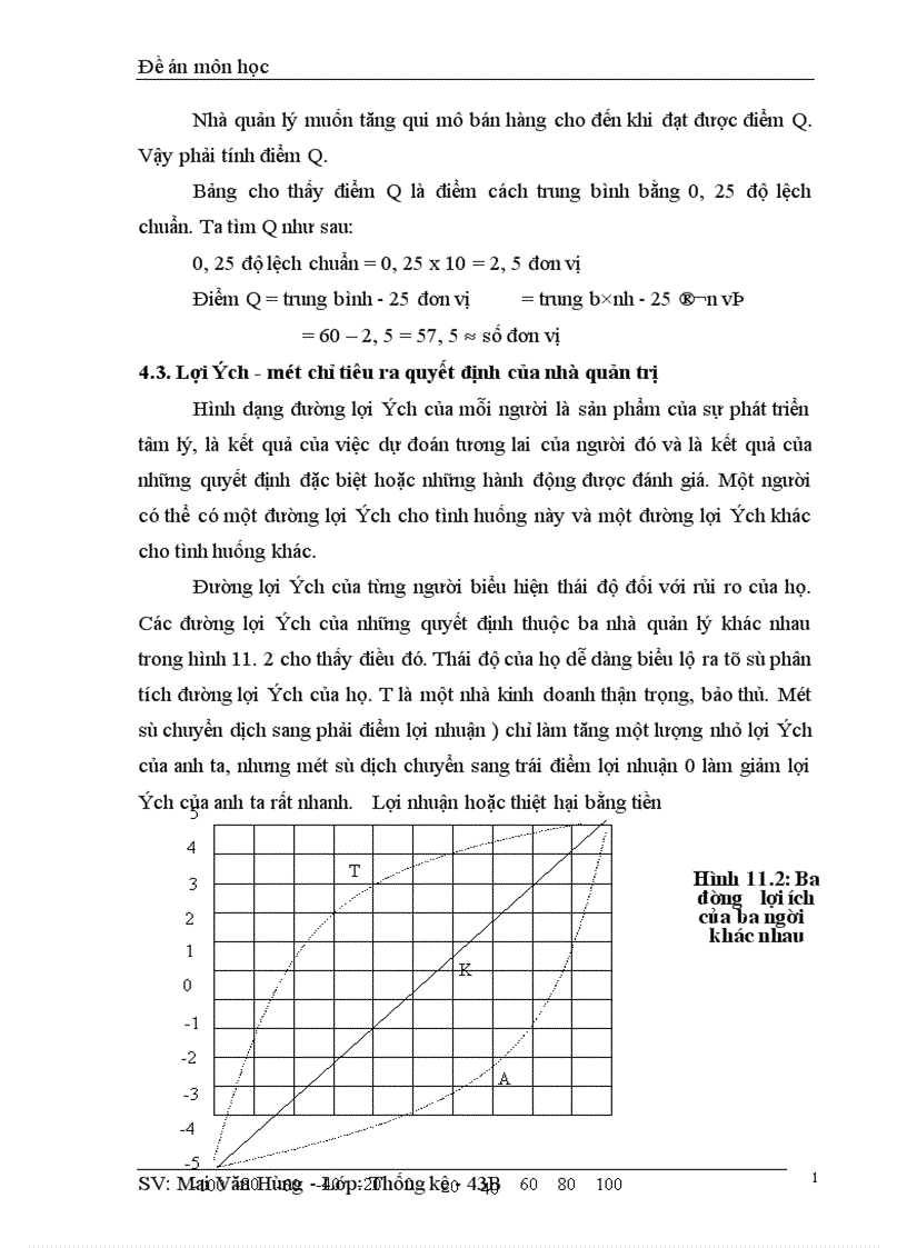 image for page Đề án môn học Lý thuyết thống kê 1