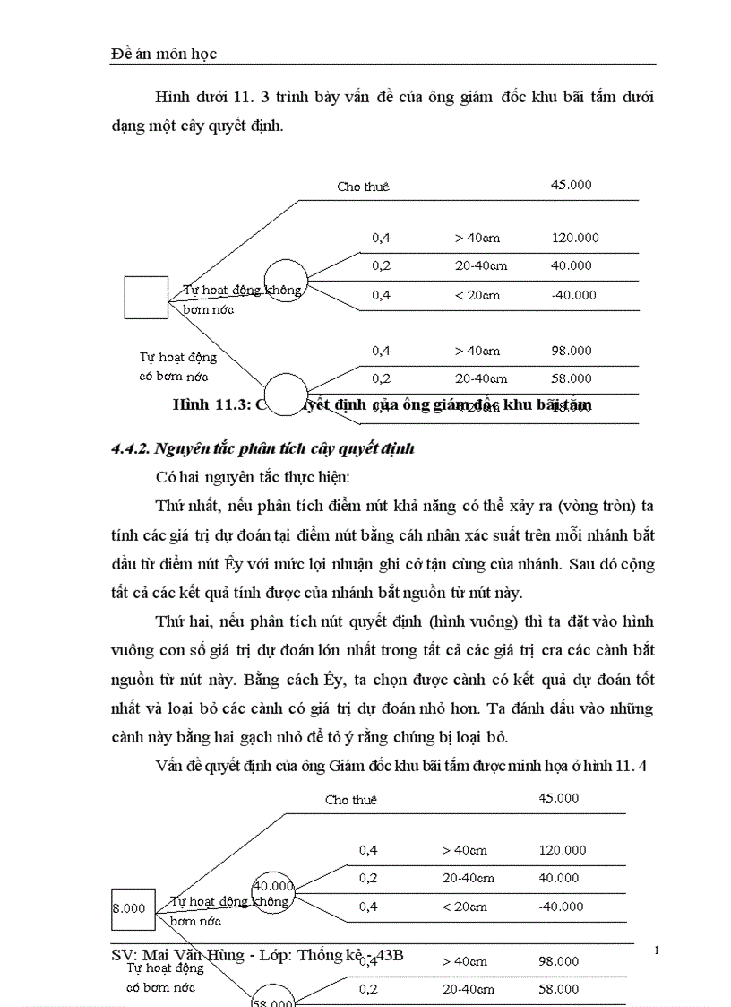 image for page Đề án môn học Lý thuyết thống kê 1