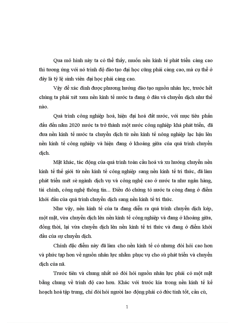 image for page Đào tạo phát triển nguồn nhân lực việt nam trong tiến trình chuyển dịch cơ cấu kinh tế 1