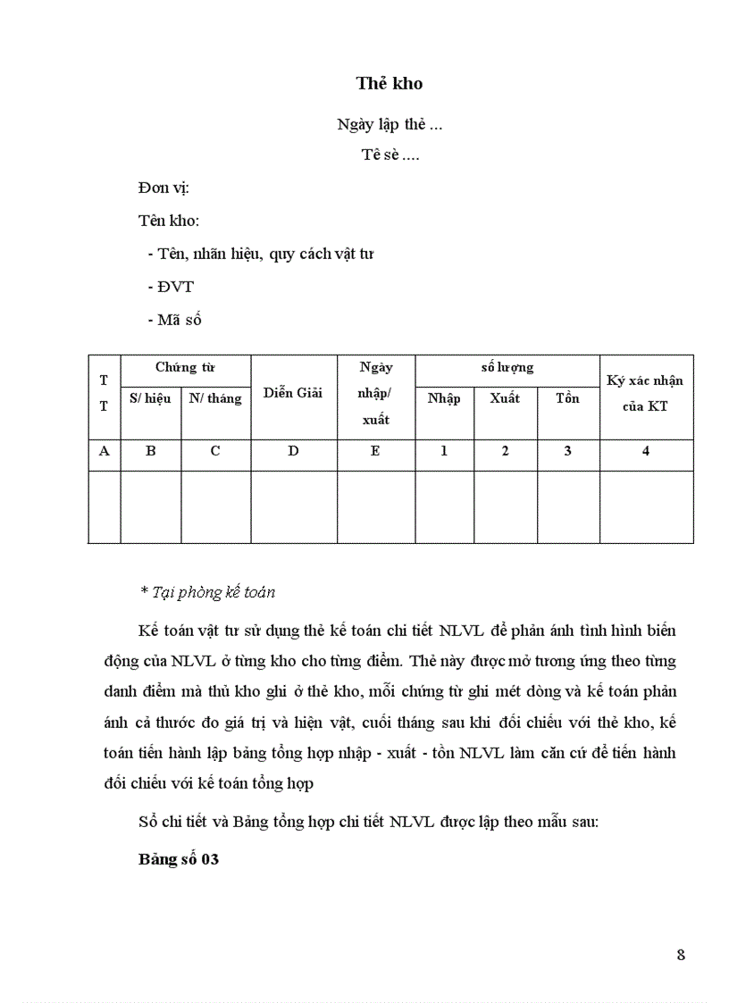 image for page Tổ chức hạch toán nguyên liệu vật liệu với việc nâng cao hiệu quả sử dụng vốn lưu động tại Công ty TNHH phát triển mạng lưới toàn cầu Nam Dũng 1