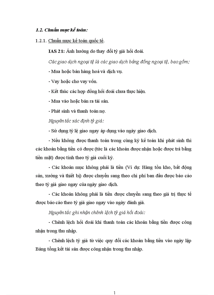 image for page ảnh hưởng của việc thay đổi tỷ giá hối đoái lên BáO CáO tài chính của doanh nghiệp hoạt động sản xuất kinh doanh Việt Nam