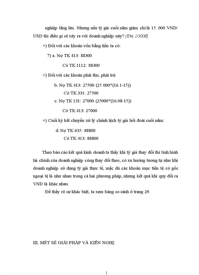 image for page ảnh hưởng của việc thay đổi tỷ giá hối đoái lên BáO CáO tài chính của doanh nghiệp hoạt động sản xuất kinh doanh Việt Nam