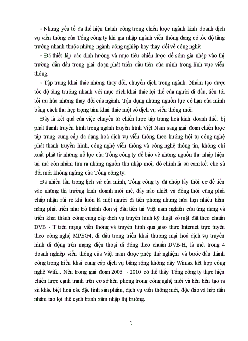 image for page Hoàn thiện chiến lược ngành kinh doanh dịch vụ viễn thông của Tổng công ty truyền thông đa phương tiện giai đoạn 2006 2010 1