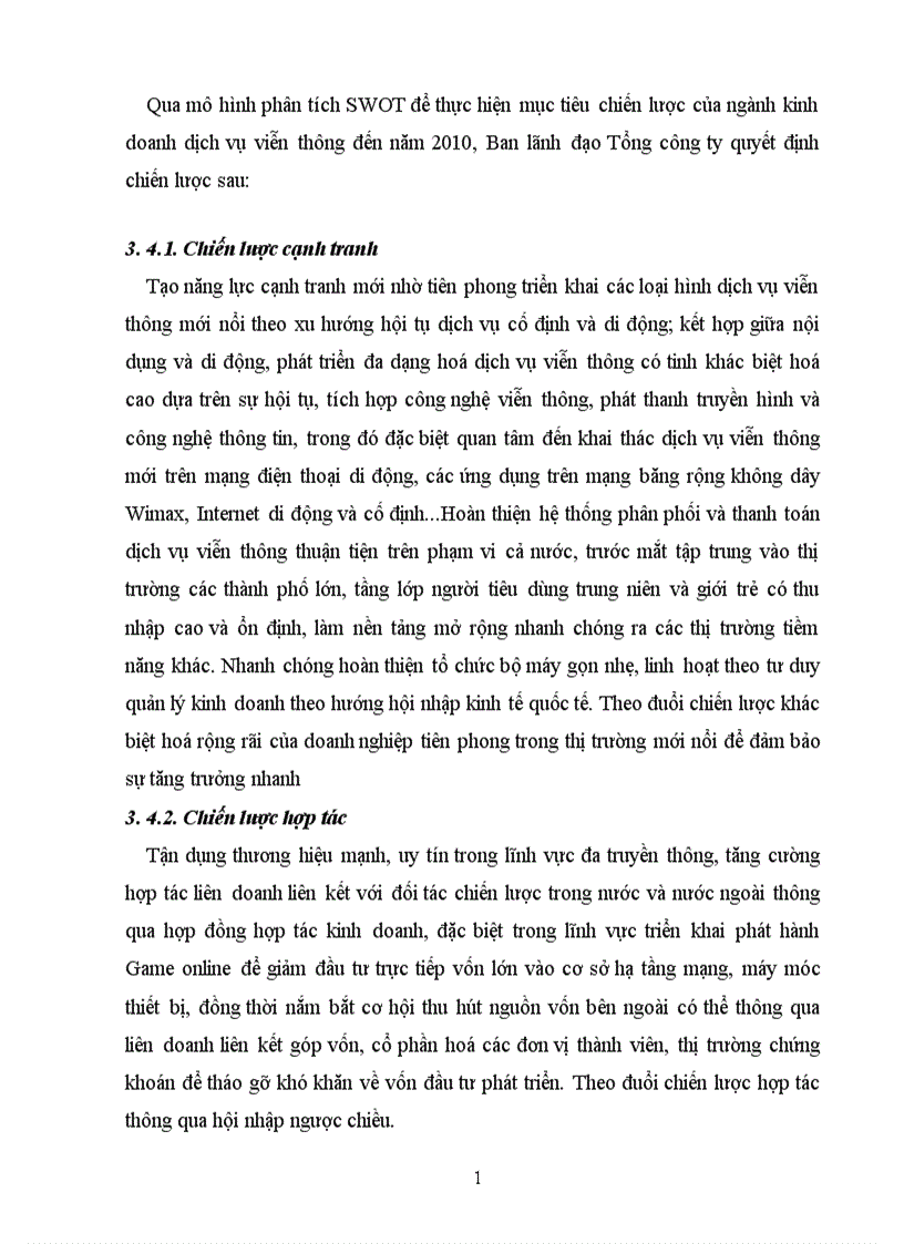 image for page Hoàn thiện chiến lược ngành kinh doanh dịch vụ viễn thông của Tổng công ty truyền thông đa phương tiện giai đoạn 2006 2010 1