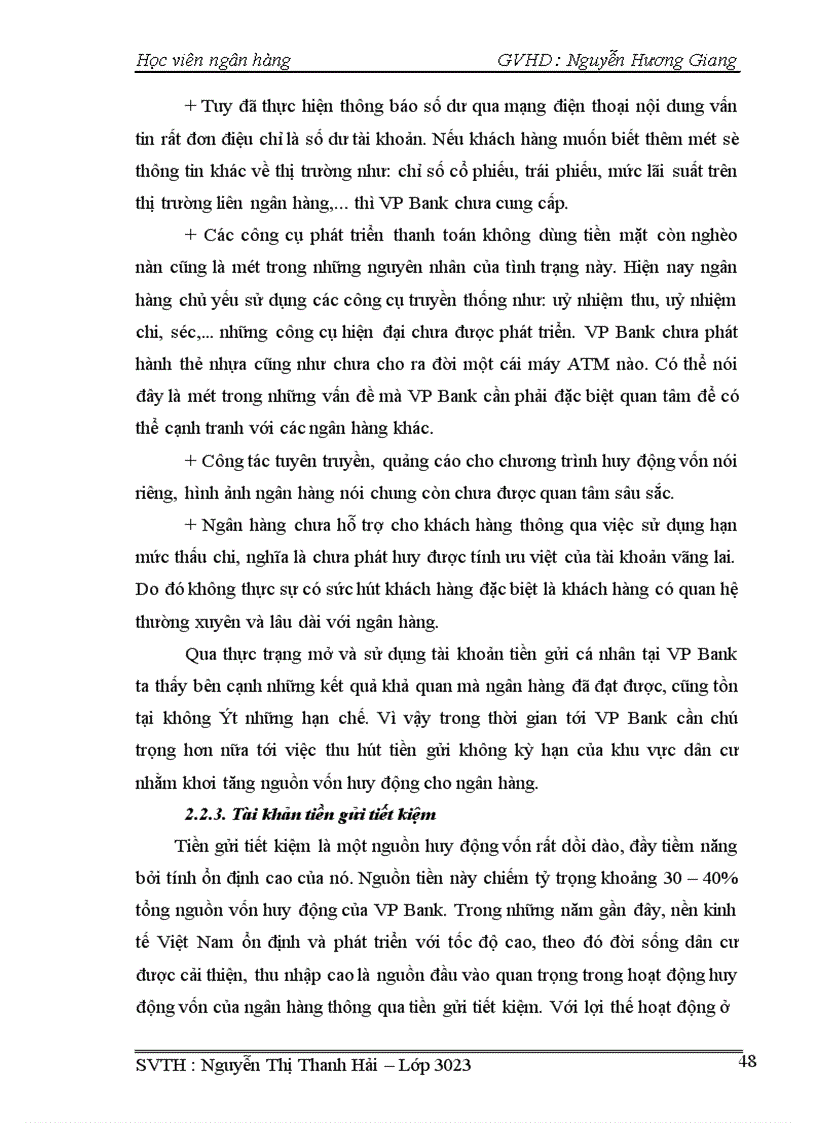 image for page Một số giải pháp về việc mở và sử dụng tài khoản tiền gửi nhằm khơi tăng nguồn vốn huy động tại Hội sở chính ngân hàng thương mại cổ phần các doanh nghiệp ngoài quốc doanh Việt Nam