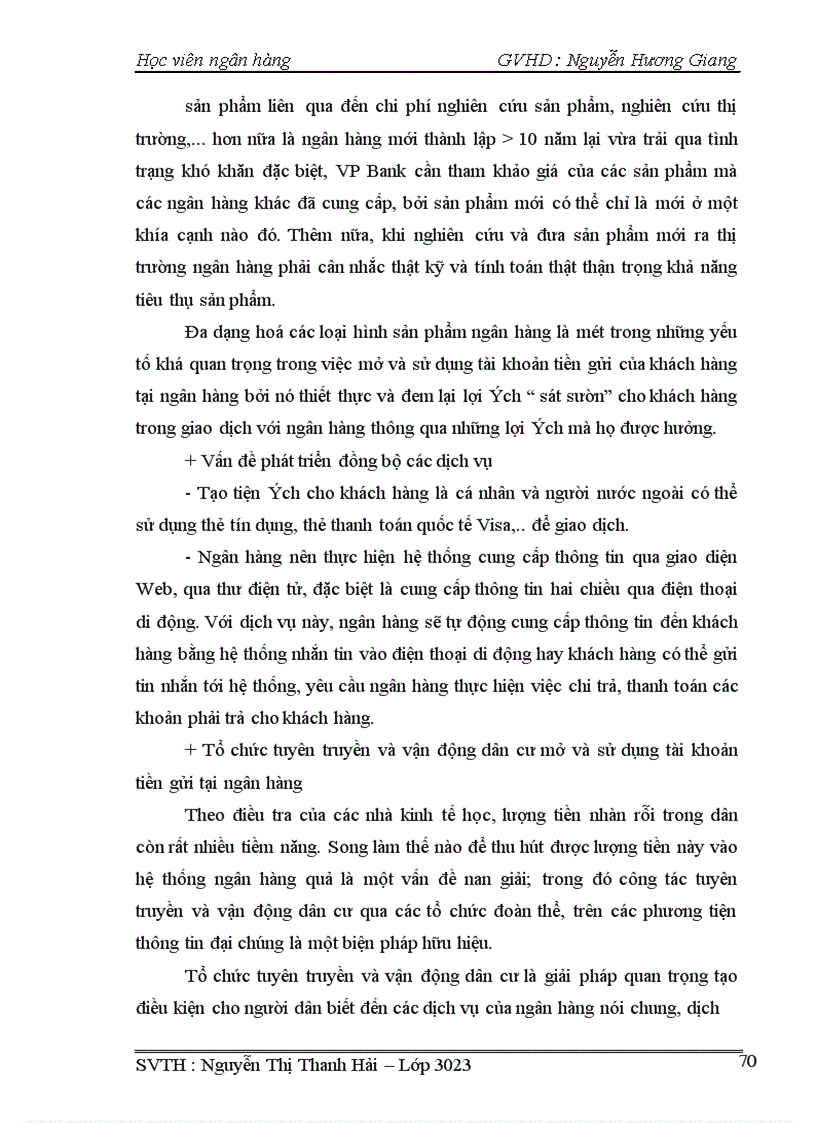 image for page Một số giải pháp về việc mở và sử dụng tài khoản tiền gửi nhằm khơi tăng nguồn vốn huy động tại Hội sở chính ngân hàng thương mại cổ phần các doanh nghiệp ngoài quốc doanh Việt Nam