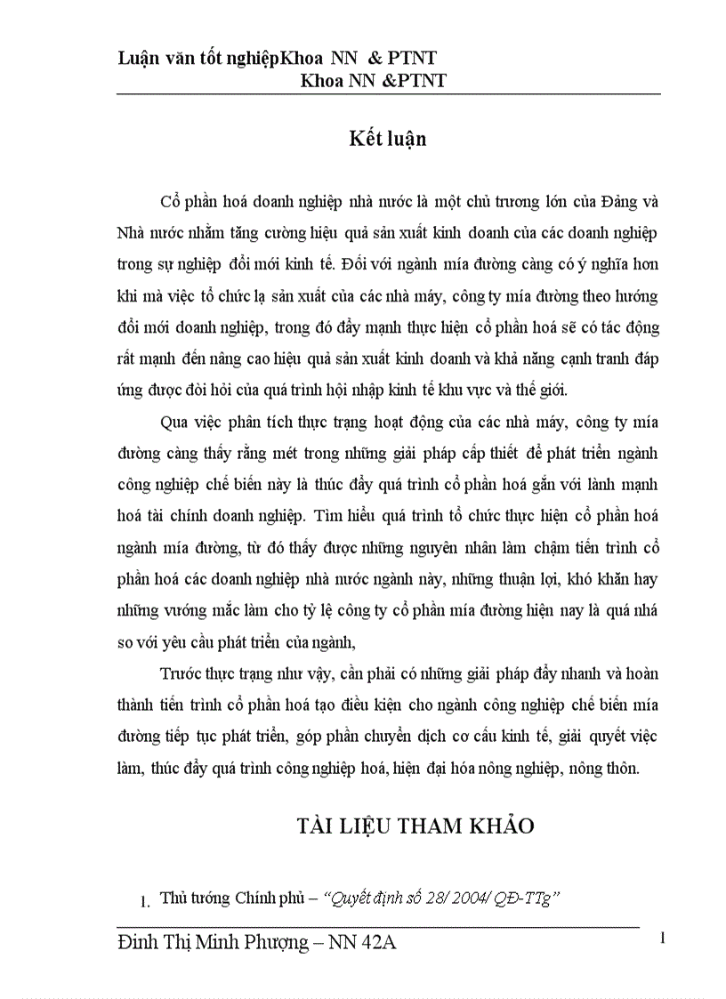 image for page Một số giải pháp chủ yếu thúc đẩy quá trình cổ phần hoá các doanh nghiệp nhà nước ngành mía đường