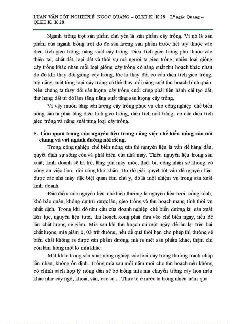 image for page Một số giải pháp cơ bản về phát triển vùng Nguyên liệu Công ty Cổ phần mía đường Lam Sơn 1